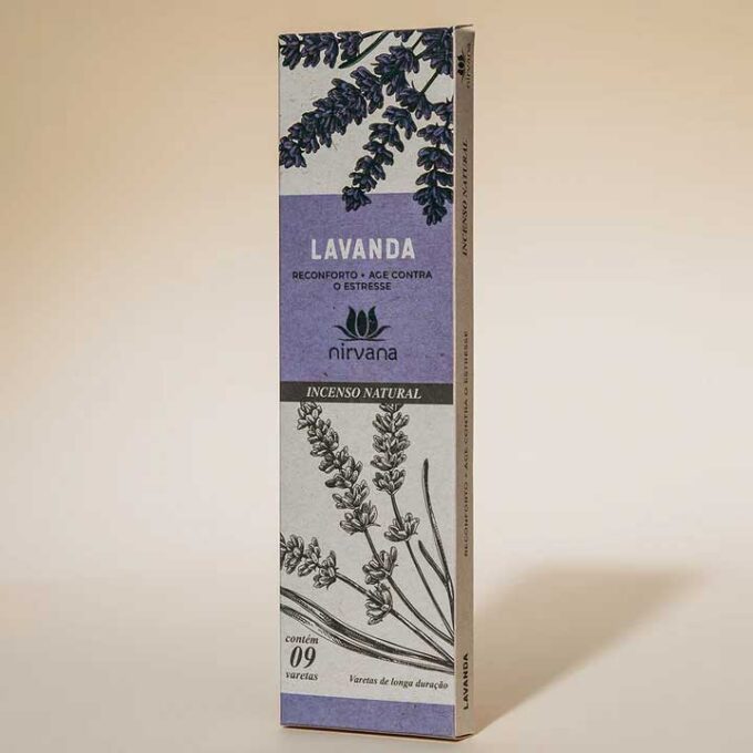 Incenso Natural Nirvana Lavanda