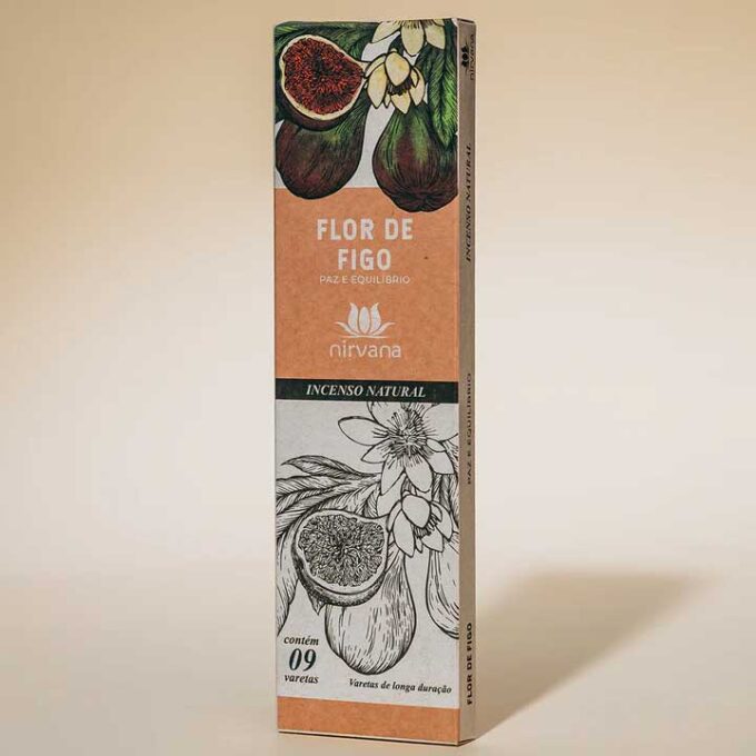Incenso Natural Nirvana Flor de Figo