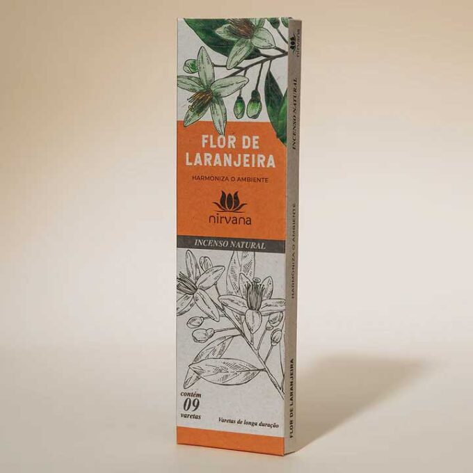 Incenso Nirvana Flor de Laranjeira