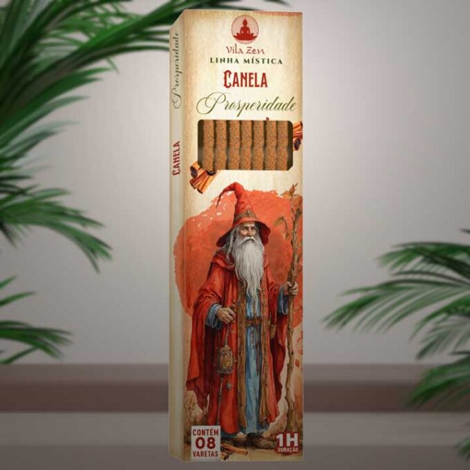 Incenso Vila Zen Natural Magos Vareta – Canela