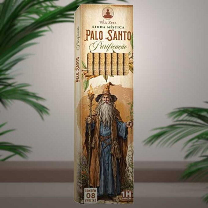 Incenso Vila Zen Natural Magos Vareta – Palo Santo