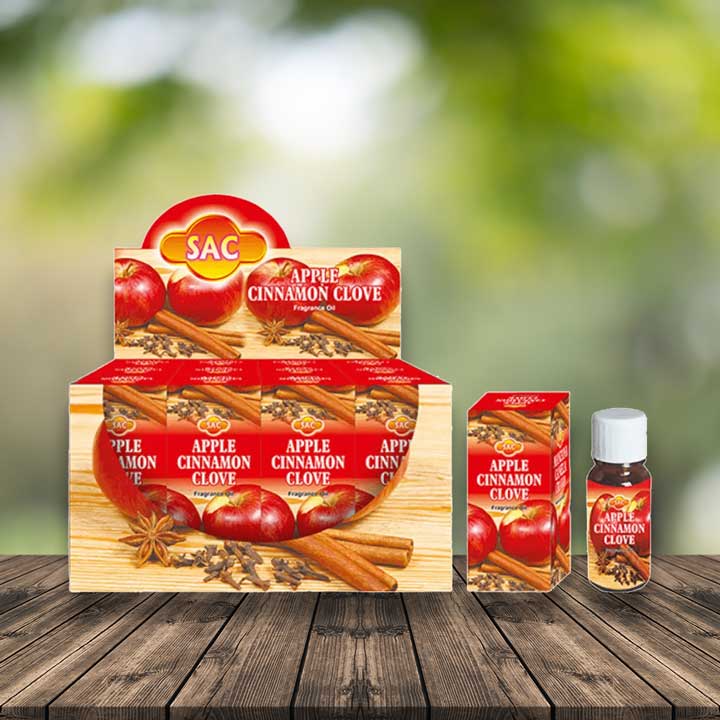 Essência Indiana Sac Maça Canela e Cravo